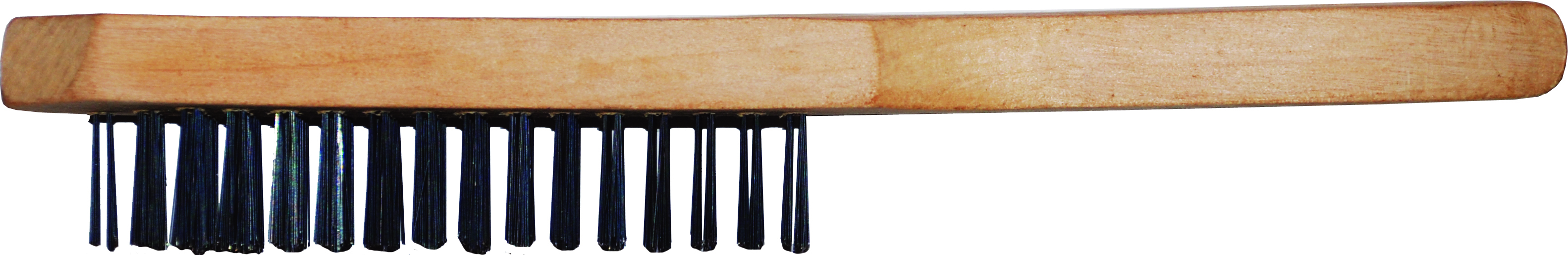 Ручная щетка с деревянной  ручкой