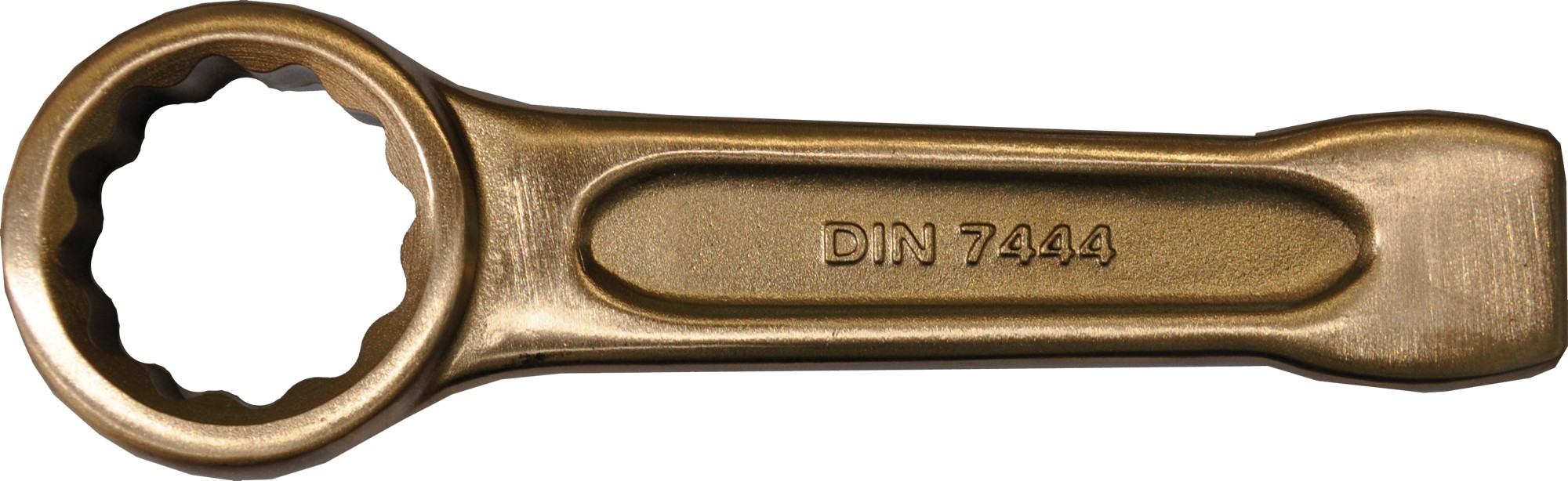 Не искрящийся инструмент,  Ключ накидной, ударный - 22 мм